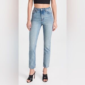 Reformation - Liza Ultra High Rise Straight Jeans (Malta)